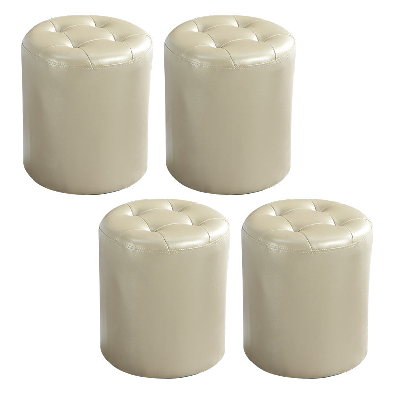 Faux rond Ottoman ottoman glamour intérieur