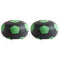 Modern Ottoman Football Pattern Faux Leather Indoor Round Pouf Chair Green 2 Piece Set Clearhalo 'furn' 'furn_ottomans_poufs' 'Furniture' 'Living Room Furniture' 'Ottomans & Poufs' 'ottomans_poufs' 5517287