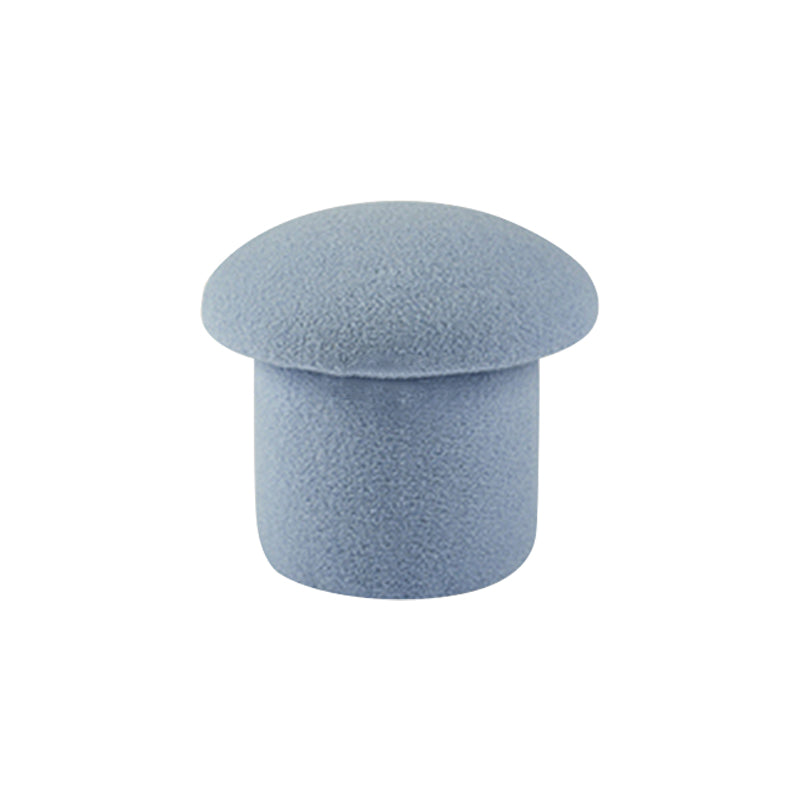 Contemporary Ottoman Tufted Mildew Resistant Mildew Resistant Velvet Specialty Ottoman