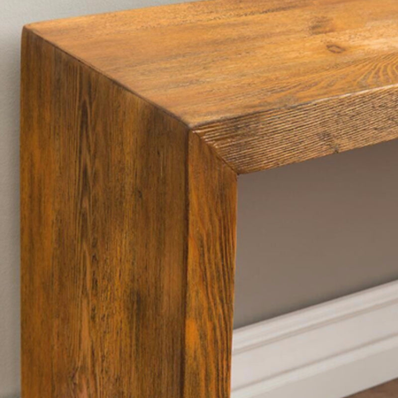 14.7" Wide Solid Wood Bench Natural Bedroom Entryway Bench with Wood Legs Clearhalo 'Benches' 'Chairs & Seating' 'furn' 'furn_benches' 'Furniture' 'Living Room Furniture' 5517483