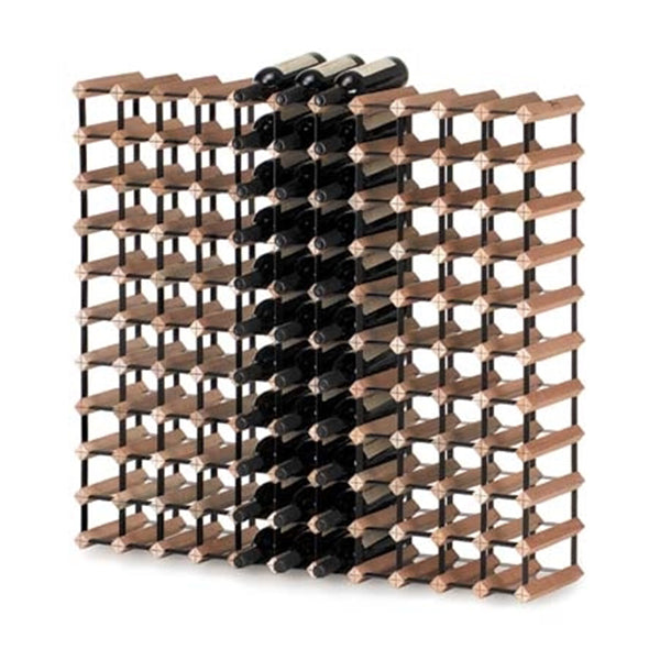 42.5" H Solid Wood Wine Bottle Holder Industrial Style Floor Bottle Rack Clearhalo 'furn' 'furn_wine_racks' 'Furniture' 'Kitchen & Dining Furniture' 'Wine Racks' 'wine_racks' 5517910