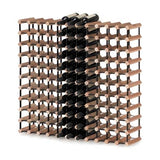 42.5" H Solid Wood Wine Bottle Holder Industrial Style Floor Bottle Rack Clearhalo 'furn' 'furn_wine_racks' 'Furniture' 'Kitchen & Dining Furniture' 'Wine Racks' 'wine_racks' 5517910