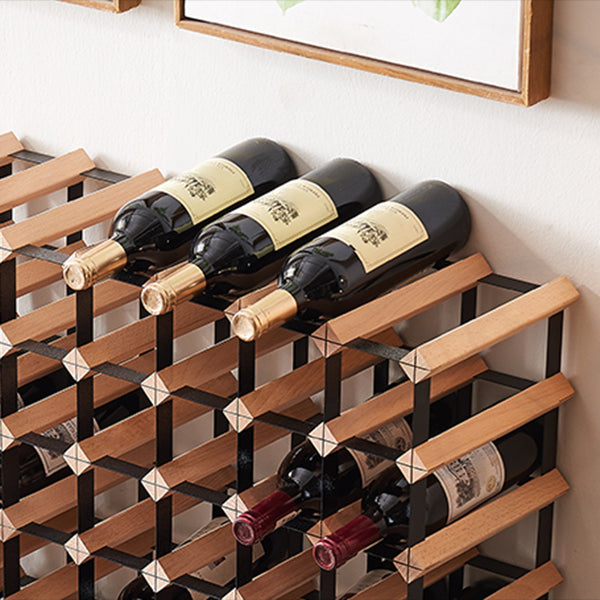 42.5" H Solid Wood Wine Bottle Holder Industrial Style Floor Bottle Rack Clearhalo 'furn' 'furn_wine_racks' 'Furniture' 'Kitchen & Dining Furniture' 'Wine Racks' 'wine_racks' 5517911