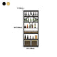 Glam Floor Wine Bottle Holder Metal Single Wine Rack in Gold/Black Clearhalo 'furn' 'furn_wine_racks' 'Furniture' 'Kitchen & Dining Furniture' 'Wine Racks' 'wine_racks' 5518309