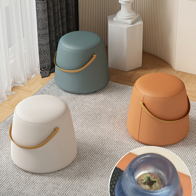 Target de agua otomana de algodón otomano de sofá redondo contemporáneo