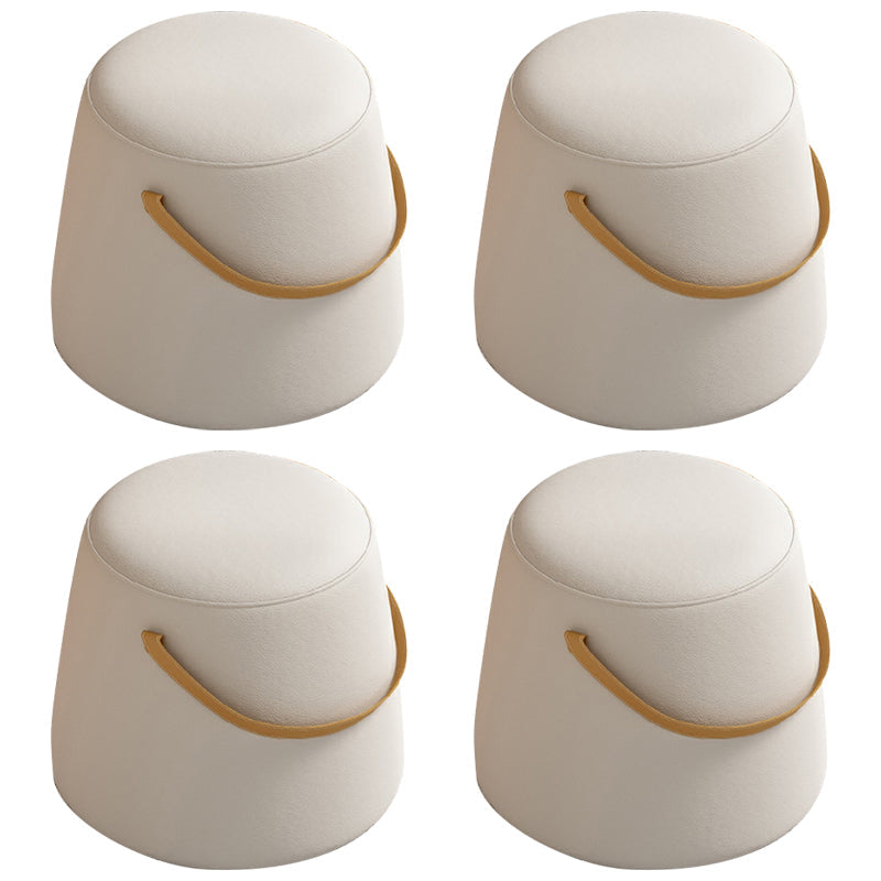 Target de agua otomana de algodón otomano de sofá redondo contemporáneo