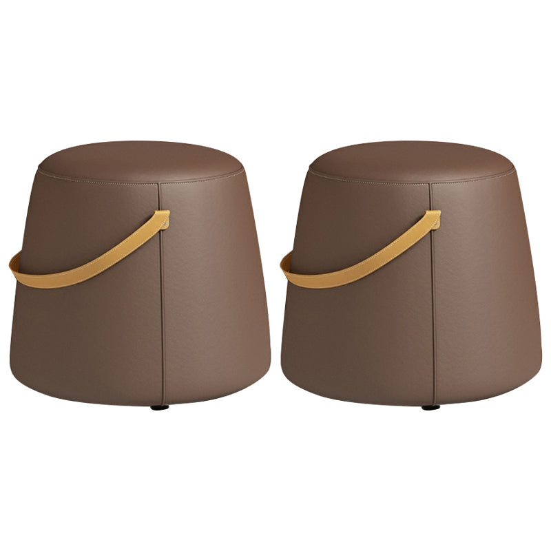 Target de agua otomana de algodón otomano de sofá redondo contemporáneo