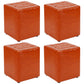 Cube Ottoman Square Solid Color Water Resistant Glam Ottoman