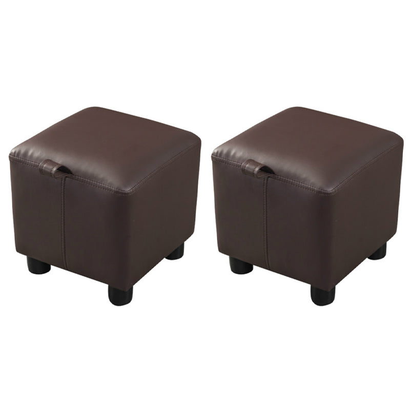 Moderno sherpa pouf pouf semplice pho di divano resistente all'acqua