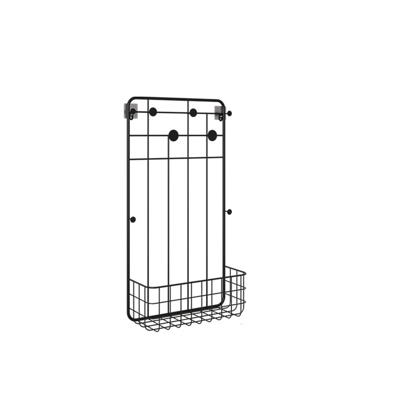 Cestino per cappotto metallico cesti di stoccaggio industriale kit gancio