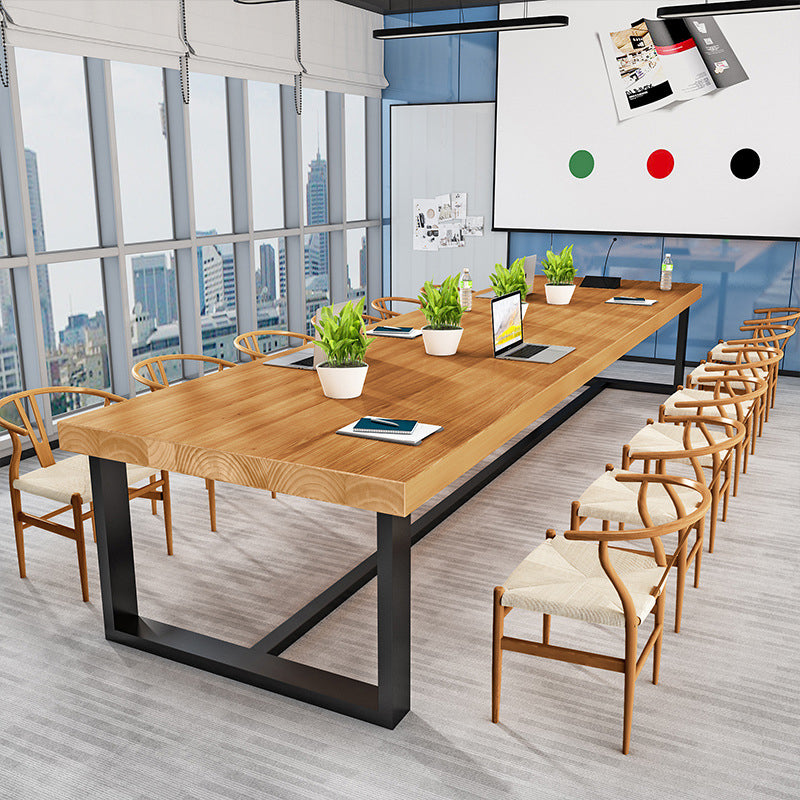 Tavolo da riunioni fisso per la tavola di riunioni fisse rettangolare scrivania