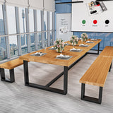 Tavolo da riunioni fisso per la tavola di riunioni fisse rettangolare scrivania