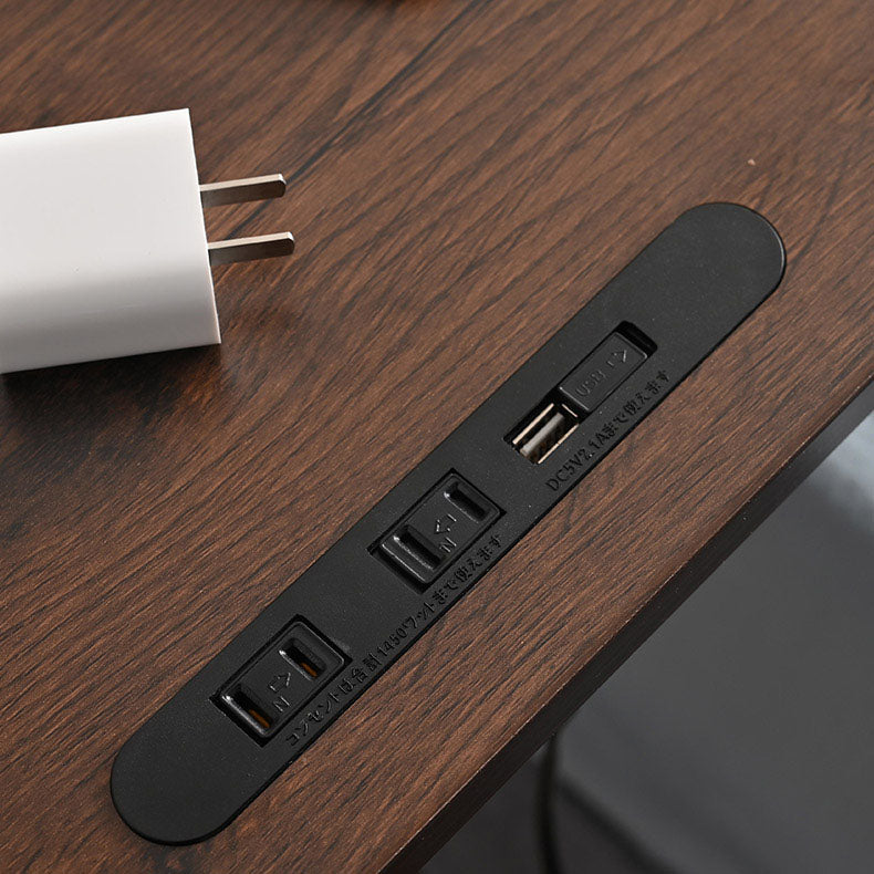 モダンスタイルの人工木製デスクホーム寮調整可能なライティングデスク、31.4 "L x 15.7" w