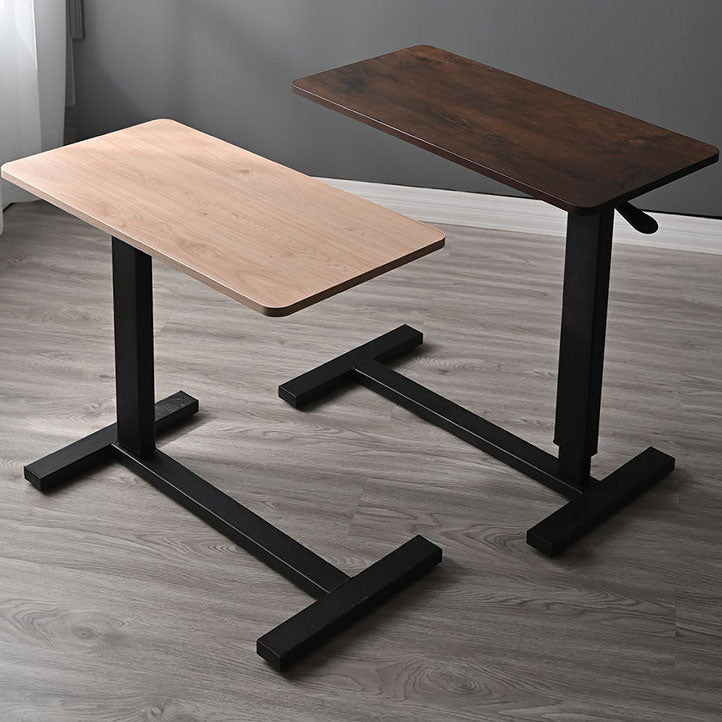 モダンスタイルの人工木製デスクホーム寮調整可能なライティングデスク、31.4 "L x 15.7" w