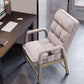 Modern Adjustable Back Height Task Chair Home Office Computer Chair White Without Footrest Clearhalo 'furn' 'furn_office_chair' 'Furniture' 'Office Chairs' 'Office Furniture' 'office_chair' 5523465