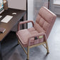 Modern Adjustable Back Height Task Chair Home Office Computer Chair Pink Without Footrest Clearhalo 'furn' 'furn_office_chair' 'Furniture' 'Office Chairs' 'Office Furniture' 'office_chair' 5523467