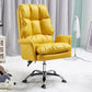 Modern Computer Ergonomic Upholstered Chair Height-adjustable Office Chair for Office Yellow Without Footrest Clearhalo 'furn' 'furn_office_chair' 'Furniture' 'Office Chairs' 'Office Furniture' 'office_chair' 5523563