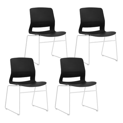 Moderner 31,89-Zoll-Arbeitsstuhl Ergonomischer Bürostuhl ohne Armlehnen