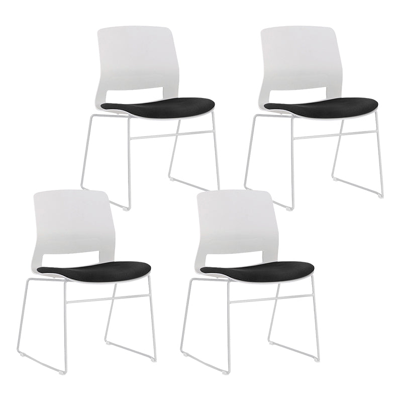 Style moderne 31.89 pouces chaise de tâche ergonomique chaise de bureau sans bras