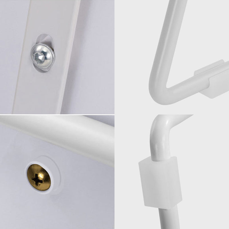 Style moderne 31.89 pouces chaise de tâche ergonomique chaise de bureau sans bras