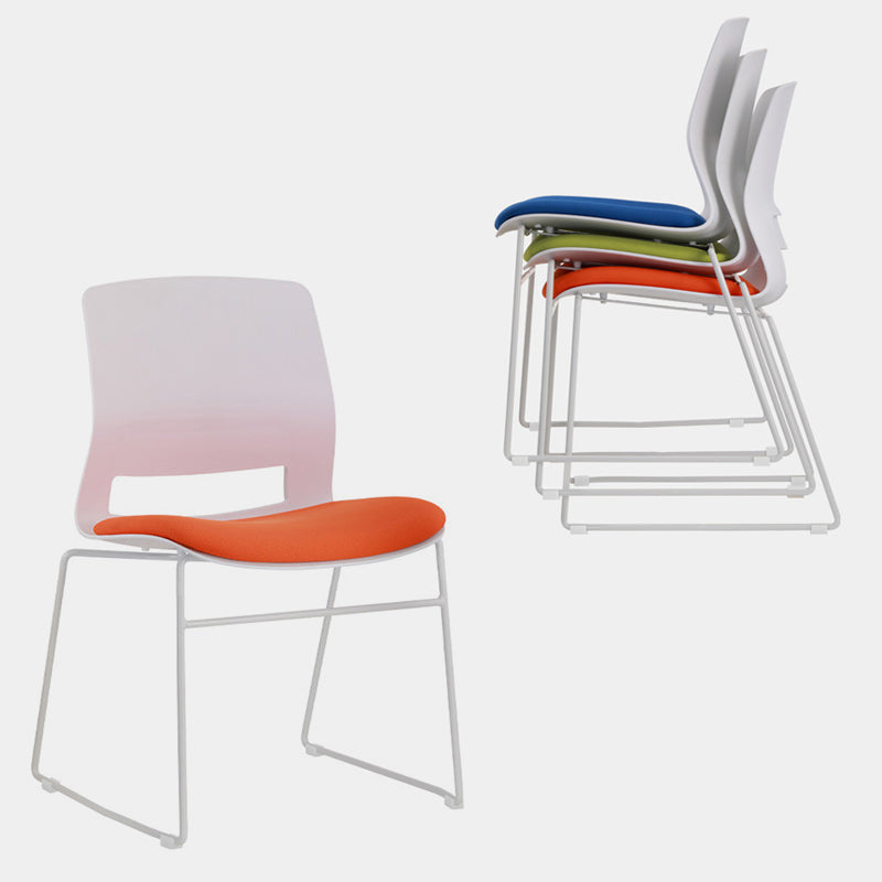 Style moderne 31.89 pouces chaise de tâche ergonomique chaise de bureau sans bras