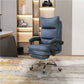 Contemporary Managers Chair High Back Executive Ergonomic Chair Blue With Footrest Clearhalo 'furn' 'furn_office_chair' 'Furniture' 'Office Chairs' 'Office Furniture' 'office_chair' 5523662