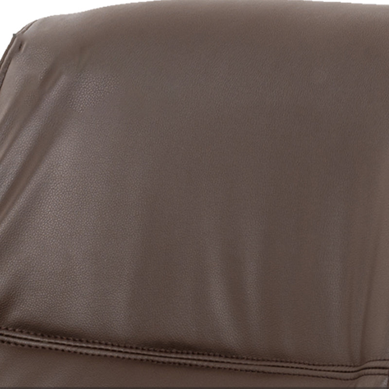 Modern Computer Faux Leather Chair Ergonomic Office Chair with Upholstered Clearhalo 'furn' 'furn_office_chair' 'Furniture' 'Office Chairs' 'Office Furniture' 'office_chair' 5523803