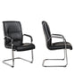 Modern Computer Faux Leather Chair Ergonomic Office Chair with Upholstered Clearhalo 'furn' 'furn_office_chair' 'Furniture' 'Office Chairs' 'Office Furniture' 'office_chair' 5523811