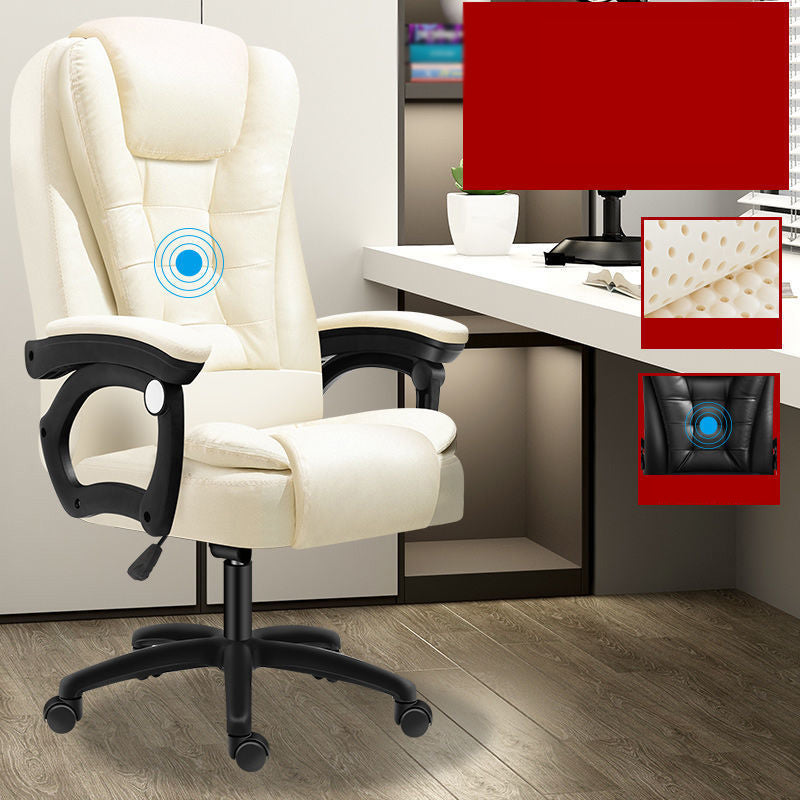 Modern High Back Executive Chair No Distressing Wheels Managers Chair