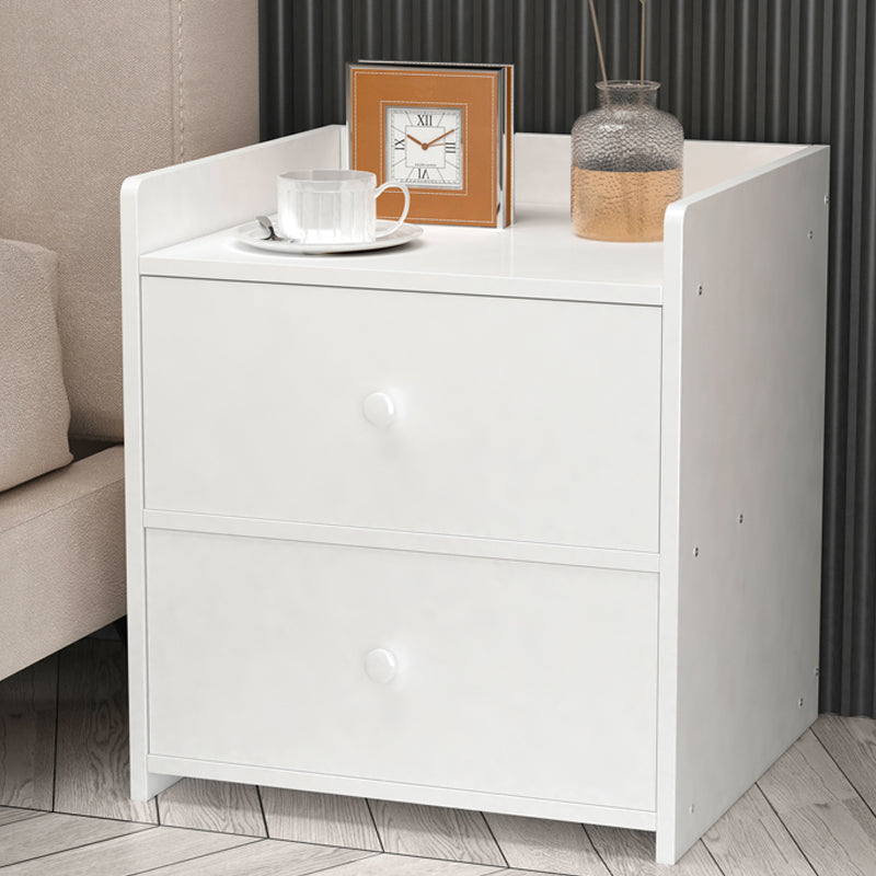 Tavolo da letto moderno da 16 "H IMITAZIONE DEL CASSAGGIO IN LEGNO TABELLA NOTTE