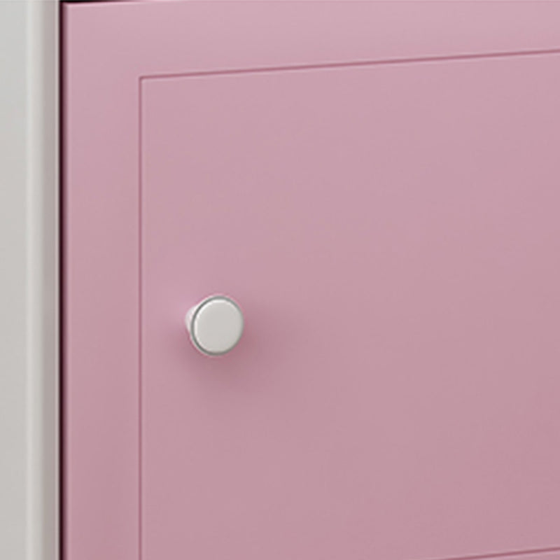 Modern massief houten bed nachtkastje