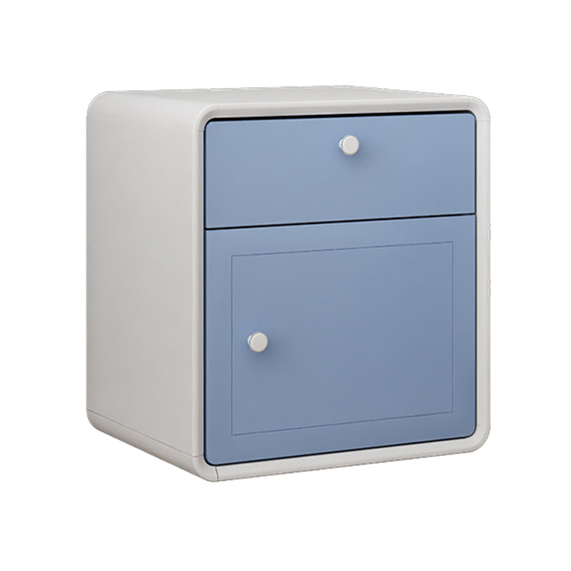 Modern massief houten bed nachtkastje