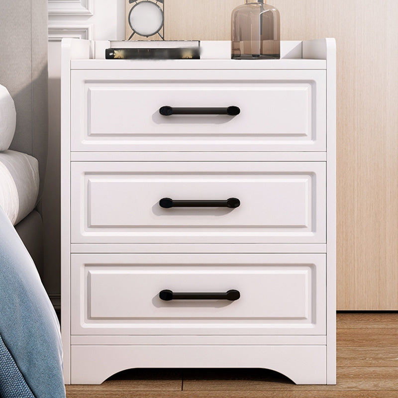 Modern Imitation Wood Nightstand Drawer Storage Accent Table Nightstand Clearhalo 'Bedroom Furniture' 'furn' 'furn_night_stand' 'Furniture' 'night_stand' 'Nightstands' 5524237