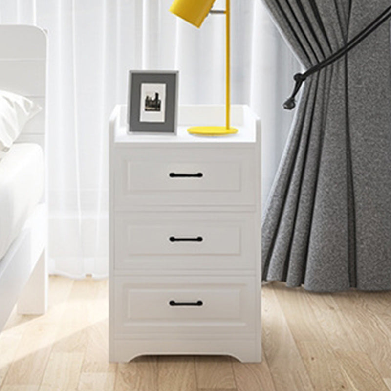 Modern Imitation Wood Nightstand Drawer Storage Accent Table Nightstand Clearhalo 'Bedroom Furniture' 'furn' 'furn_night_stand' 'Furniture' 'night_stand' 'Nightstands' 5524242