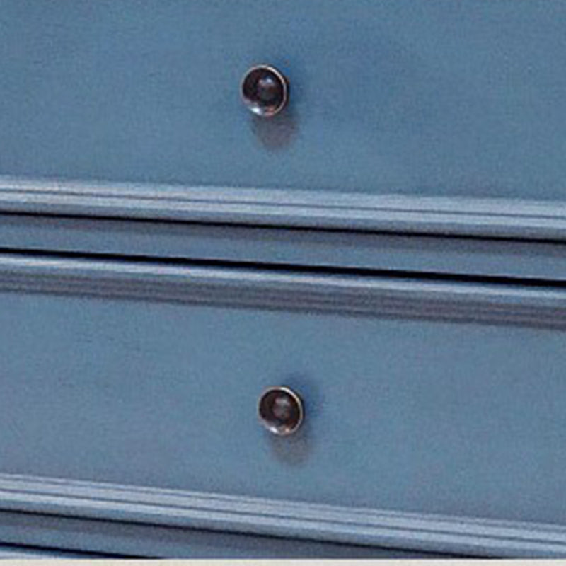 Chéchante de baccalauréat à 3 tirages coffre de rangement traditionnel pour chambre à coucher