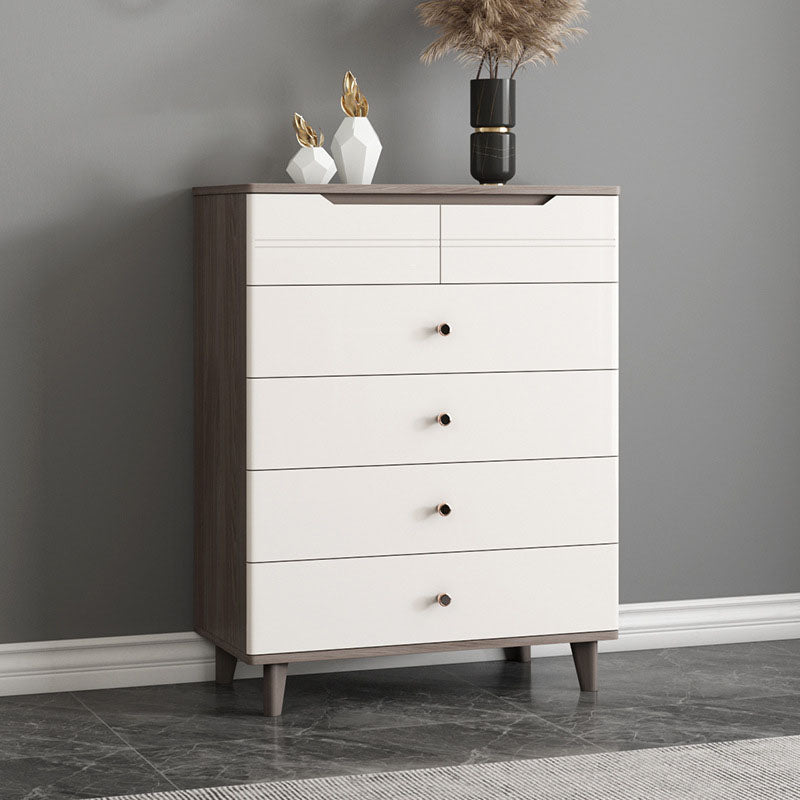 White Storage Chest Modern Style Bedroom Storage Chest Dresser with Drawers Clearhalo 'Bedroom Furniture' 'Dressers & Chests' 'dressers_chests' 'furn' 'furn_dressers_chests' 'Furniture' 5524333