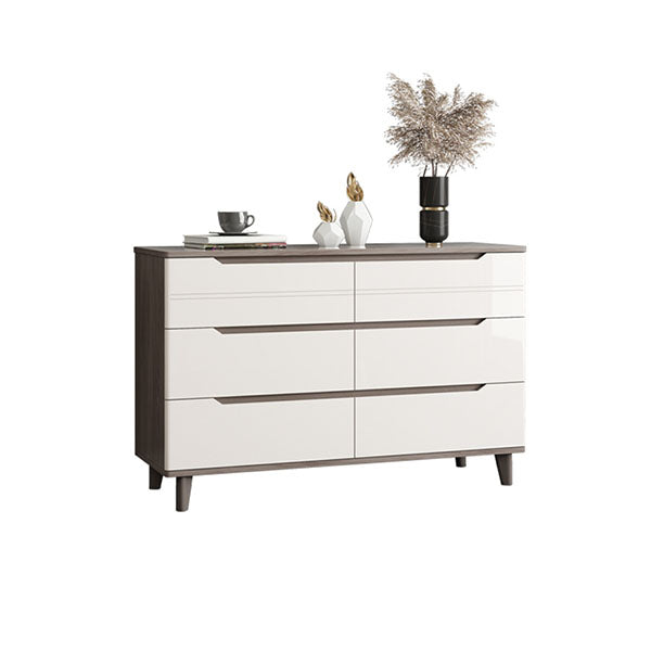 White Storage Chest Modern Style Bedroom Storage Chest Dresser with Drawers https: res.litfad.com site img item 2022 08 24 5524340 1200x1200.jpg Clearhalo 'Bedroom Furniture' 'Dressers & Chests' 'dressers_chests' 'furn' 'furn_dressers_chests' 'Furniture' 5524340