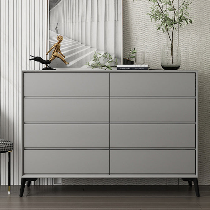 16" D Storage Chest Modern Style Bedroom Storage Chest Dresser in White and Grey Clearhalo 'Bedroom Furniture' 'Dressers & Chests' 'dressers_chests' 'furn' 'furn_dressers_chests' 'Furniture' 5524351