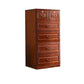 18" D Storage Chest Modern Style Bedroom Storage Chest Dresser with Drawers and Doors 24"L x 18"W x 47"H Brown 6 Clearhalo 'Bedroom Furniture' 'Dressers & Chests' 'dressers_chests' 'furn' 'furn_dressers_chests' 'Furniture' 5524396
