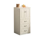 18" D Storage Chest Modern Style Bedroom Storage Chest Dresser with Drawers and Doors 24"L x 18"W x 47"H White 3 Clearhalo 'Bedroom Furniture' 'Dressers & Chests' 'dressers_chests' 'furn' 'furn_dressers_chests' 'Furniture' 5524415