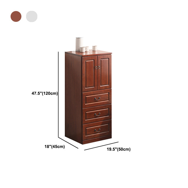 18" D Storage Chest Modern Style Bedroom Storage Chest Dresser with Drawers and Doors Clearhalo 'Bedroom Furniture' 'Dressers & Chests' 'dressers_chests' 'furn' 'furn_dressers_chests' 'Furniture' 5524421