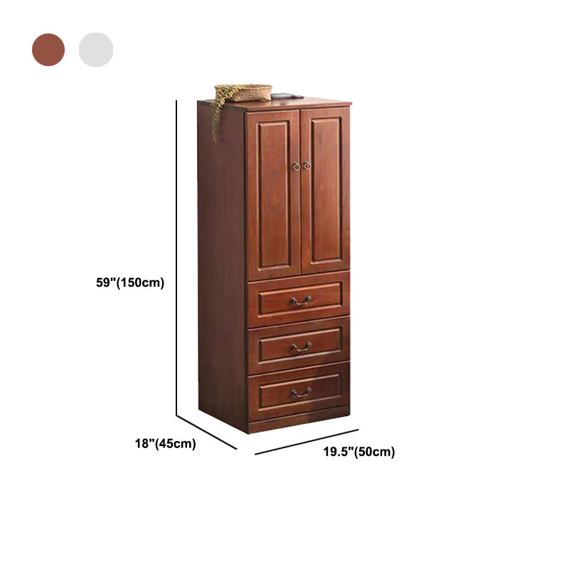 18" D Storage Chest Modern Style Bedroom Storage Chest Dresser with Drawers and Doors Clearhalo 'Bedroom Furniture' 'Dressers & Chests' 'dressers_chests' 'furn' 'furn_dressers_chests' 'Furniture' 5524425