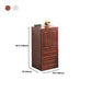 18" D Storage Chest Modern Style Bedroom Storage Chest Dresser with Drawers and Doors Clearhalo 'Bedroom Furniture' 'Dressers & Chests' 'dressers_chests' 'furn' 'furn_dressers_chests' 'Furniture' 5524426