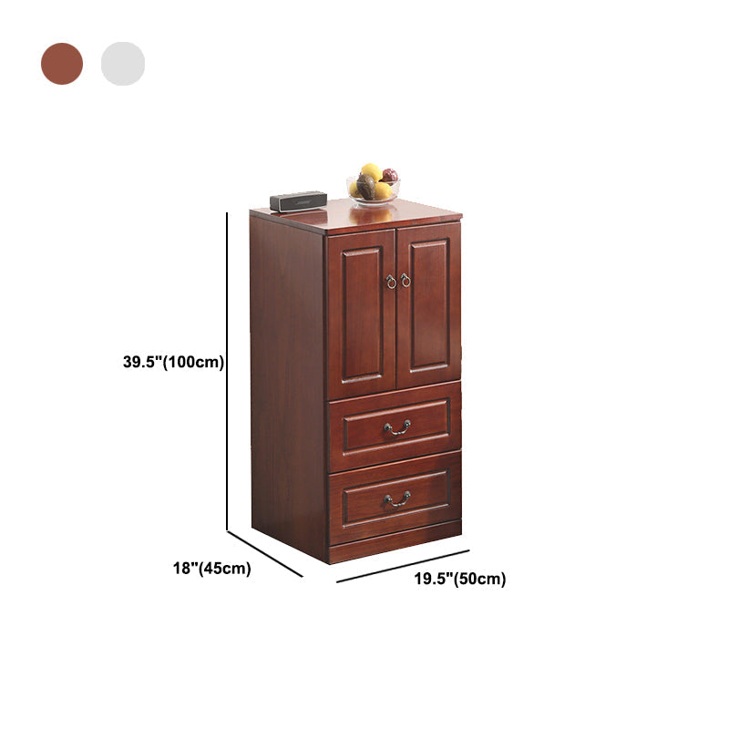 18" D Storage Chest Modern Style Bedroom Storage Chest Dresser with Drawers and Doors Clearhalo 'Bedroom Furniture' 'Dressers & Chests' 'dressers_chests' 'furn' 'furn_dressers_chests' 'Furniture' 5524426