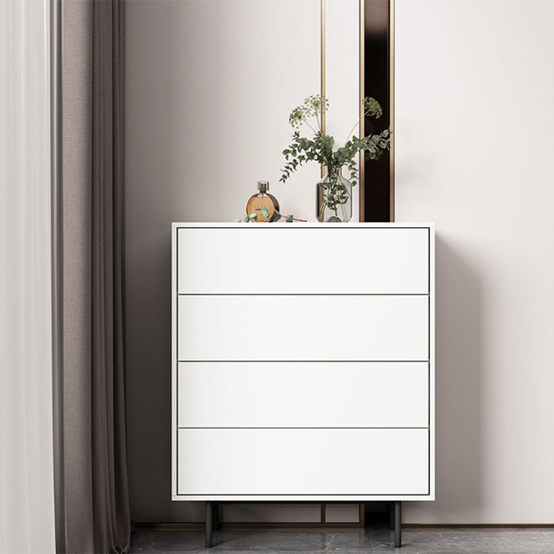 Wooden Lingerie Chest Modern Style Bedroom Storage Chest Dresser in 5 Colors 31.5"L x 14"W x 39"H White Clearhalo 'Bedroom Furniture' 'Dressers & Chests' 'dressers_chests' 'furn' 'furn_dressers_chests' 'Furniture' 5524460