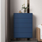 Wooden Lingerie Chest Modern Style Bedroom Storage Chest Dresser in 5 Colors 31"L x 14"W x 47"H Blue Clearhalo 'Bedroom Furniture' 'Dressers & Chests' 'dressers_chests' 'furn' 'furn_dressers_chests' 'Furniture' 5524479