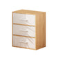 Wooden Dresser Modern Style Vertical Bedroom Storage Chest Dresser with Drawers