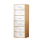 Wooden Dresser Modern Style Vertical Bedroom Storage Chest Dresser with Drawers