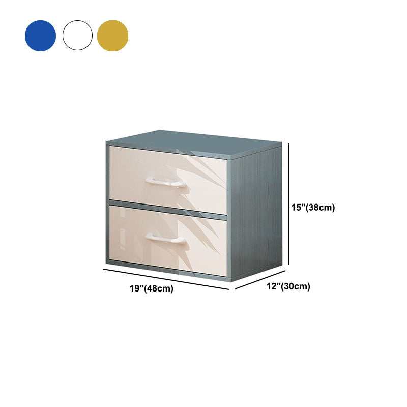 Commode en bois de style moderne à chambre verticale rangement commode coffre avec tiroirs