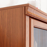 Modernes Bücherregal Holz geschlossen Back Bücherregal mit Tür für Büro